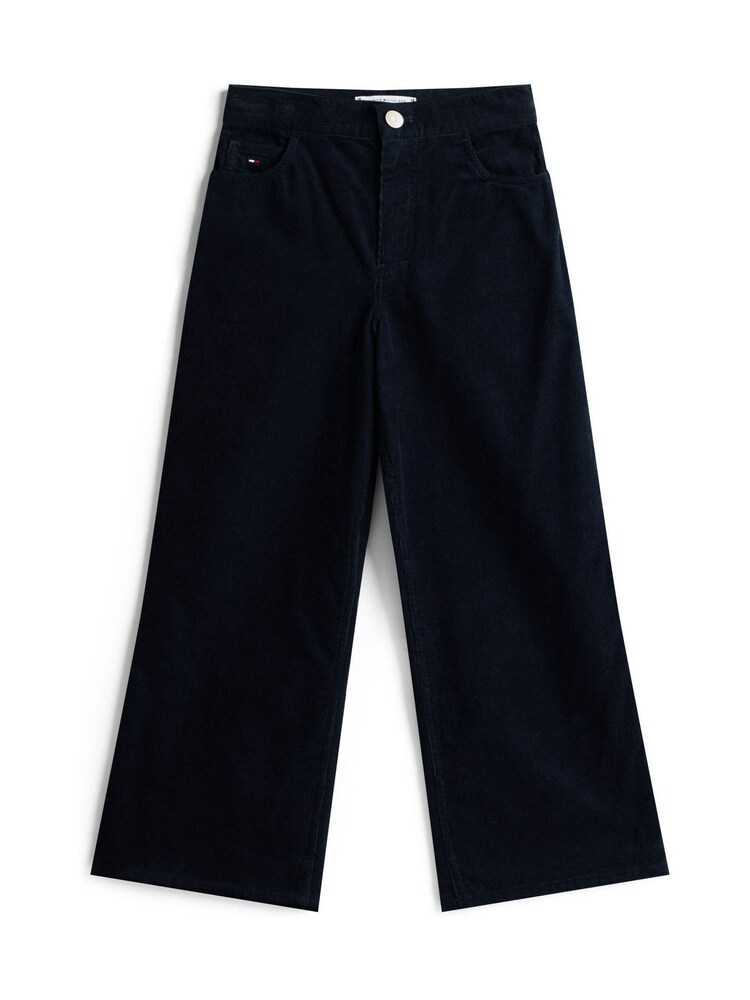 Tommy Hilfiger Blue Mabel High Rise Wide Leg Corduroy Trousers - Image 7 of 7 Tommy Hilfiger Blue Mabel High Rise Wide Leg Corduroy Trousers - Image 7 of 7