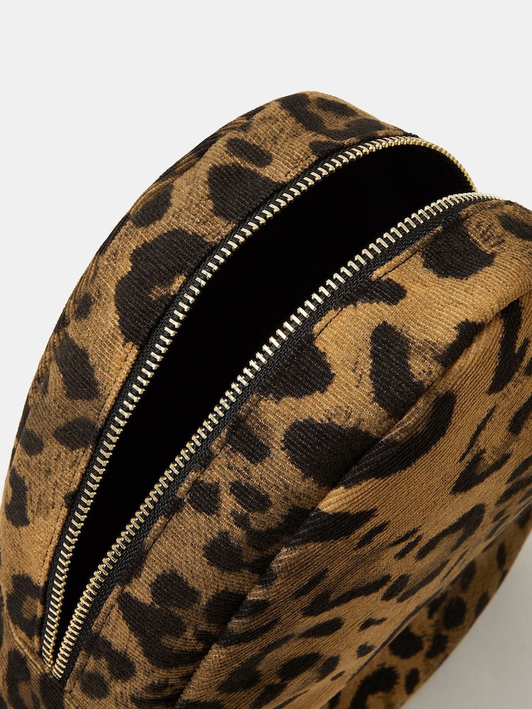 Accessorize Animal Corduroy Heart Make Up Bag - Image 3 of 3