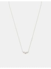 Accessorize Silver Plated Sterling Sparkle Pendant Necklace - Image 2 of 3
