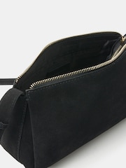 Accessorize Black Suede Cross-Body Bag - Image 2 of 3