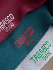 Green/Red/Grey Signature Tabasco Modal Pattern Socks 3 Pack - Image 6 of 6
