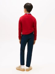 Tommy Hilfiger Blue 1985 Twill Regular Chinos Trousers - Image 2 of 5