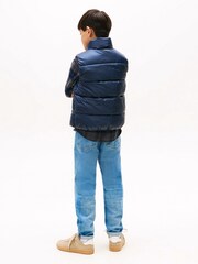 Tommy Hilfiger Blue Essential Padded Gilet - Image 3 of 5