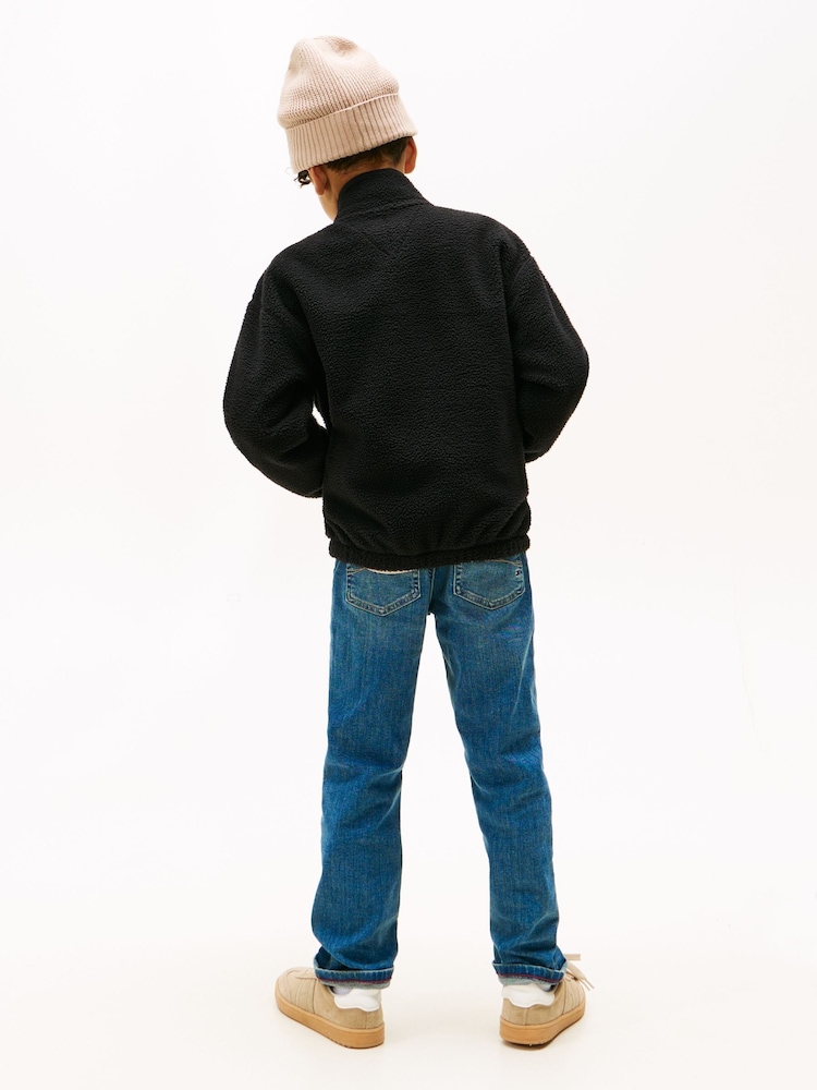 Tommy Hilfiger Black Polar Fleece Zip-Thru  Fleeces - Image 2 of 5