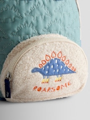 JoJo Maman Bébé Green Dino Quilted Backpack - Image 4 of 5