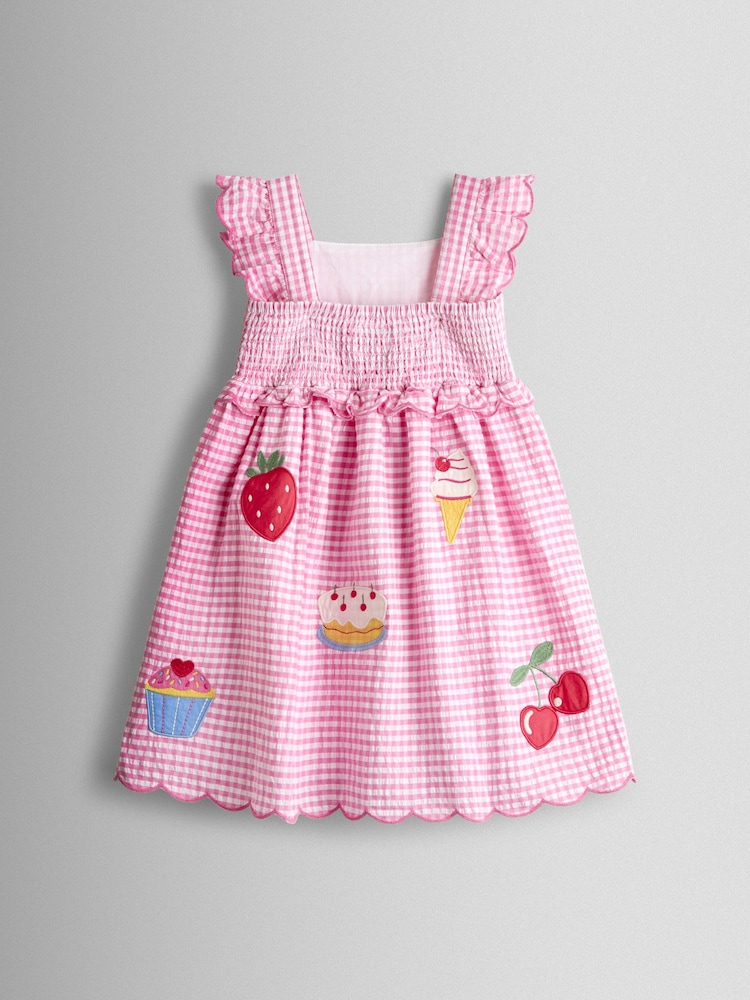 JoJo Maman Bébé Pink Dress - Image 2 of 4