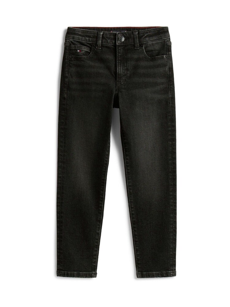 Tommy Hilfiger Black Washed Black Straight Leg Jeans - Image 5 of 5 Tommy Hilfiger Black Washed Black Straight Leg Jeans - Image 5 of 5