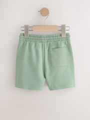 Dark Sage Green Jersey Shorts (3mths-7yrs) - Image 5 of 7