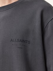 AllSaints Blue Future Crew Sweatshirt - Image 2 of 9