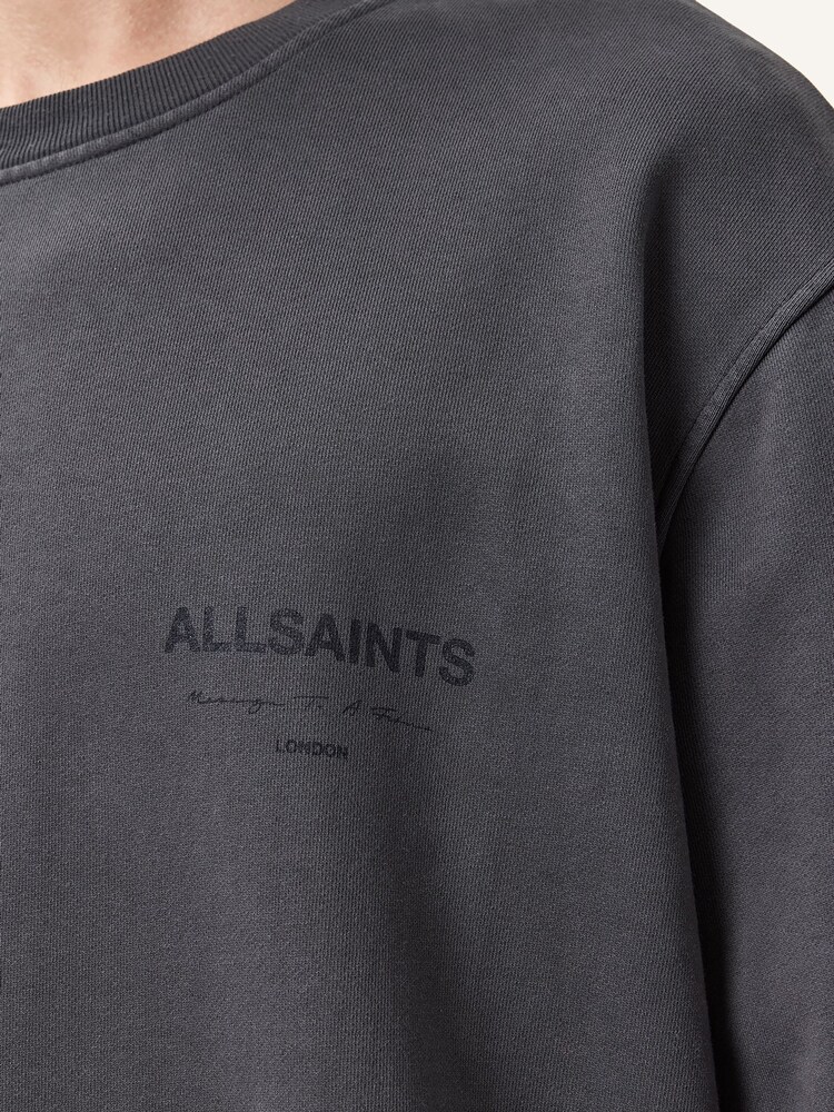 AllSaints Blue Future Crew Sweatshirt - Image 2 of 9