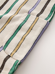 Multi Striped Textured Cotton Romper (3mths-7yrs) - Image 4 of 4