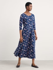 Seasalt Cornwall Tall Veronica Midi Dress in Cotton Jersey - Bild 2 von 5