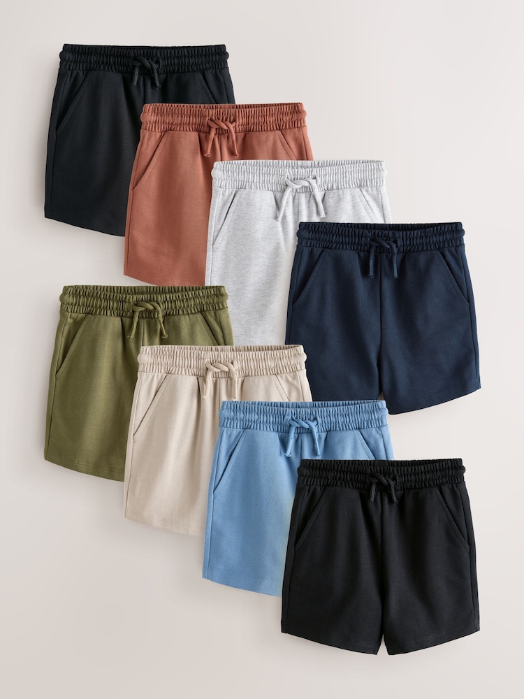 Blue/Green Shorts 8 Pack (3mths-7yrs) - Image 1 of 13