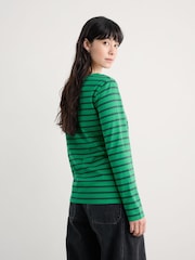 Grün - Seasalt Cornwall Sailor T-Shirt - Bild 2 von 5
