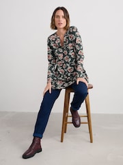 Seasalt Cornwall Green Wreathe Jersey Tunic - Image 3 of 5