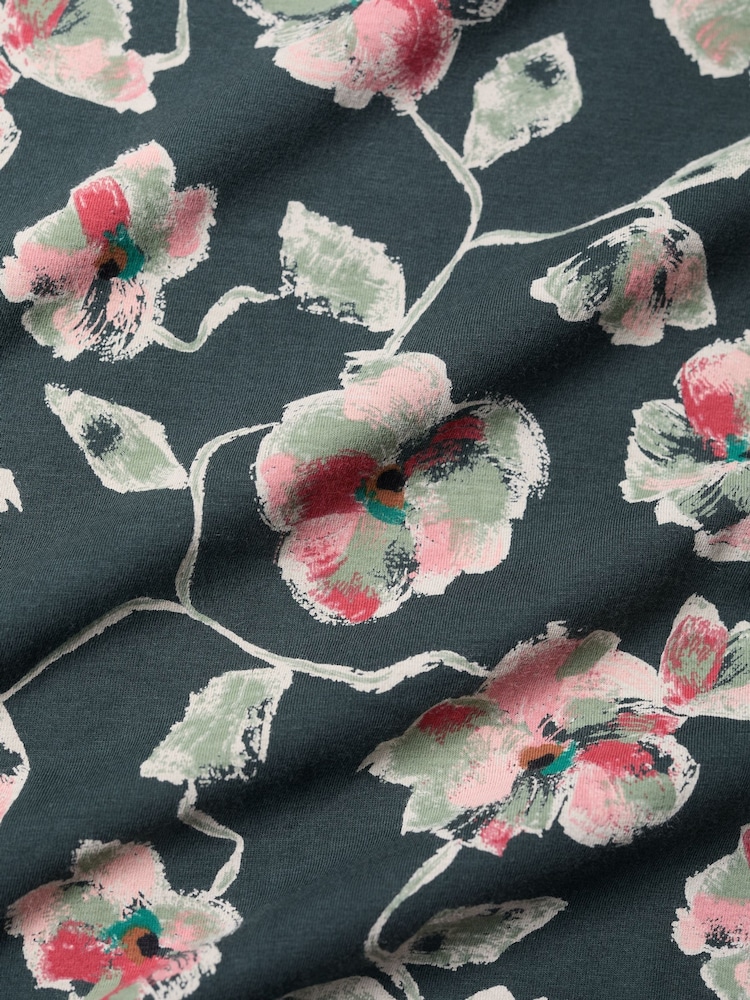 Seasalt Cornwall Green Wreathe Jersey Tunic - Image 5 of 5