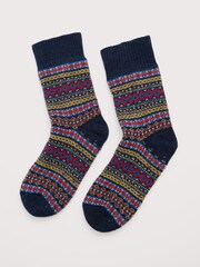 Seasalt Cornwall Men's Knitted House Socks - Slika 1 iz 2