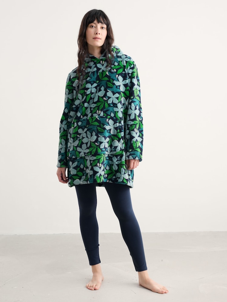 Seasalt Cornwall Green Snugsoft Hoodie - Image 1 of 5
