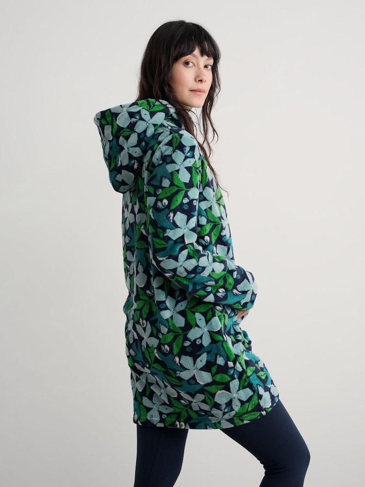 Seasalt Cornwall Green Snugsoft Hoodie - Image 2 of 5