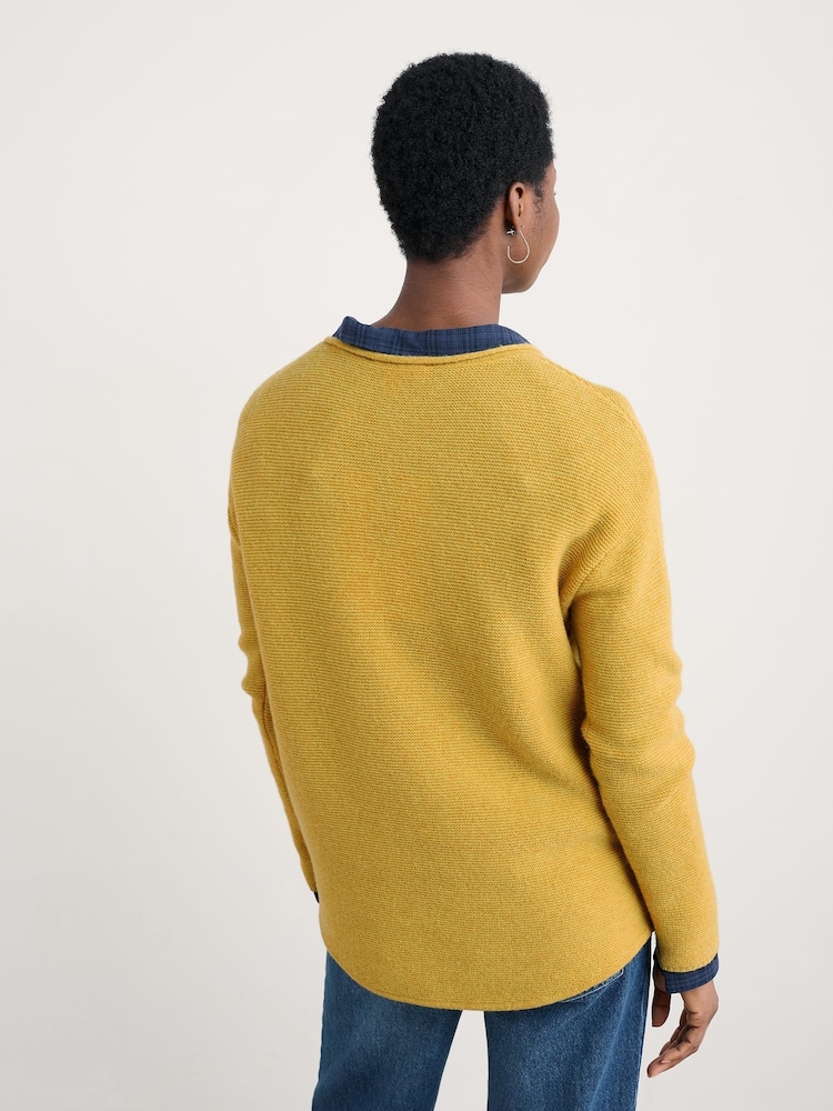Seasalt Cornwall Yellow Fruity Jumper - Image 2 of 5