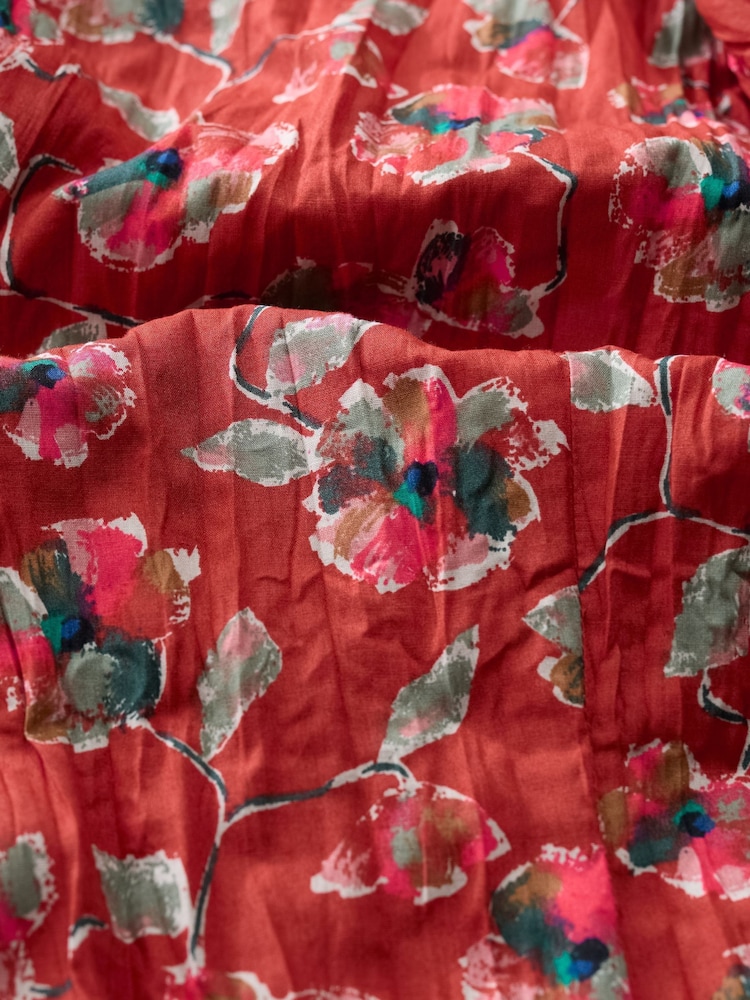 Seasalt Cornwall Red Larissa Shirt in Cotton - Image 6 of 6