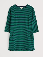 Seasalt Cornwall Green Shore Foraging Tunic in Cotton Jersey - Image 4 of 5