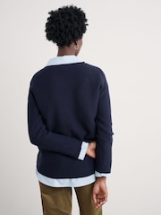Seasalt Cornwall Blue Fruity Jumper - Image 2 of 5