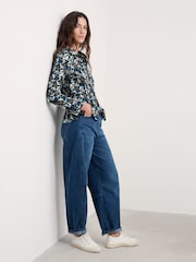 Seasalt Cornwall Blue Larissa Shirt in Cotton - Image 3 of 6