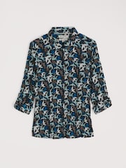Seasalt Cornwall Blue Larissa Shirt in Cotton - Image 4 of 6