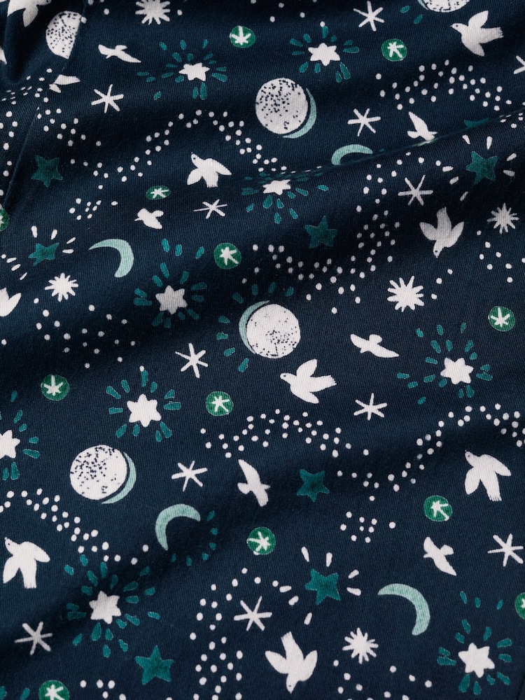 Seasalt Cornwall Blue Evening Path Cotton Pyjamas - Image 5 of 5