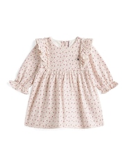 Tommy Hilfiger Ditsy Floral Frill Relaxed Corduroy Dress - Bild 1 von 2