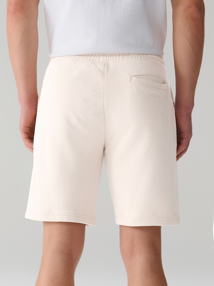 Ecru White Active Training Division Shorts - Image 2 of 7