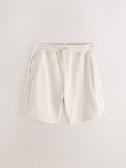 Ecru White Active Training Division Shorts - Image 5 of 7