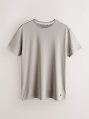 لون محايد - تي شيرت بأكمام قصيرة - توب للتمارين الرياضية من Active - صورة 1 من 3