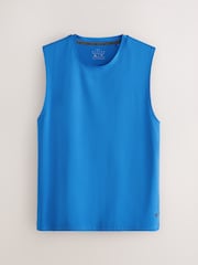 Azul de cobalto - Chaleco de entrenamiento texturizado Active Gym - Imagen 1 de 3