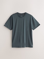 Slate Grey Active Textured Training T-Shirt 3 Pack - Image 6 of 9