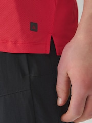 Bright Red Vest Active Gym Training Top - Image 4 of 9