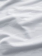Ice Grey Active Jacquard Golf Polo Shirt - Image 7 of 7