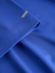 Cobalt Blue Active Gym Textured Training T-Shirt - Image 8 of 9