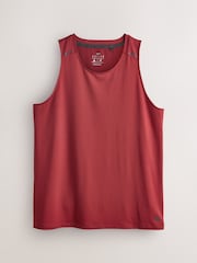 Black/ Red/ Charcoal Grey Vest Active Gym Mesh T-Shirts 3 Pack - Image 7 of 9