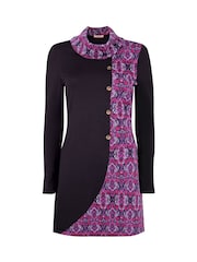 Joe Browns Black Button Detail Cowl Tunic Top - Image 5 of 5