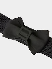 Joe Browns Black Elastic Waist Belt with Clasp & Statement Bow - Image 2 of 2