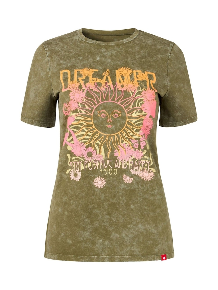 Joe Browns Green Butterfly T-Shirt - Image 6 of 6 Joe Browns Green Butterfly T-Shirt - Image 6 of 6