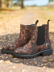 Joe Browns Autumn Floral Chelea Boots - صورة 1 من 7