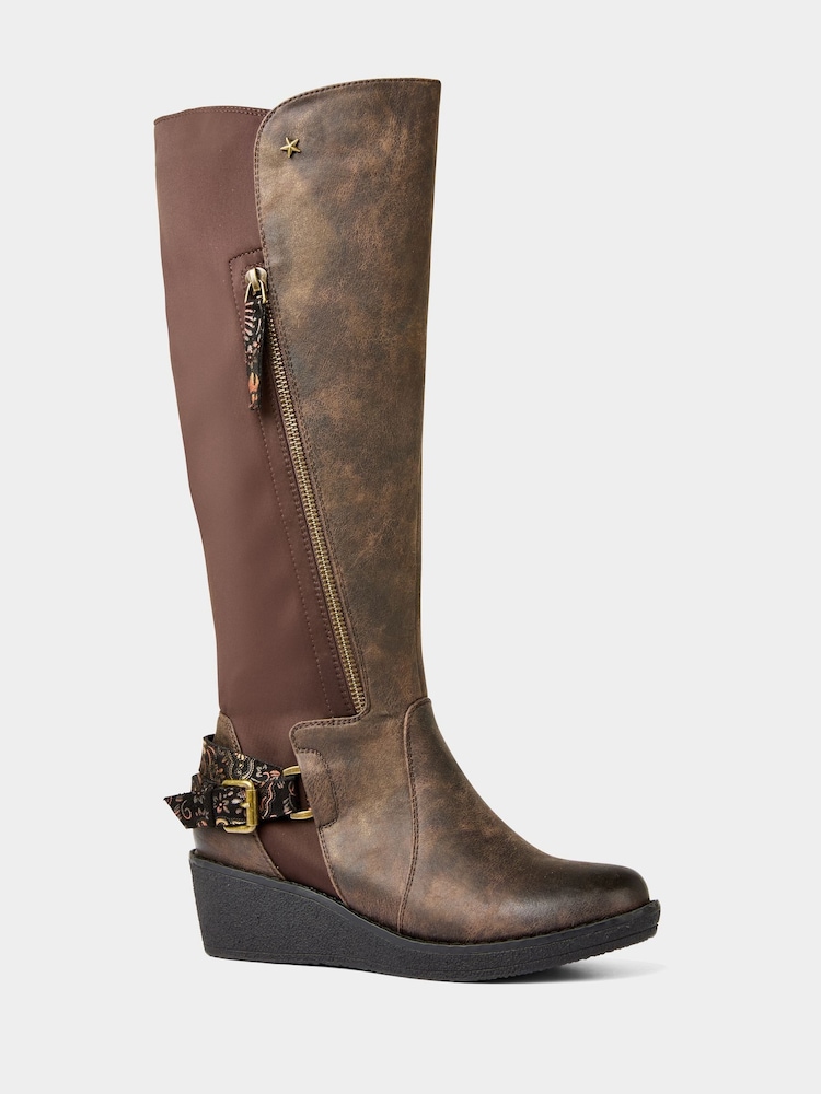 Joe Browns Autumn Wedge Boots - Imagem 2 de 6