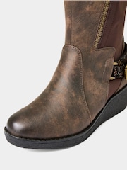 Joe Browns Autumn Wedge Boots - Imagem 6 de 6