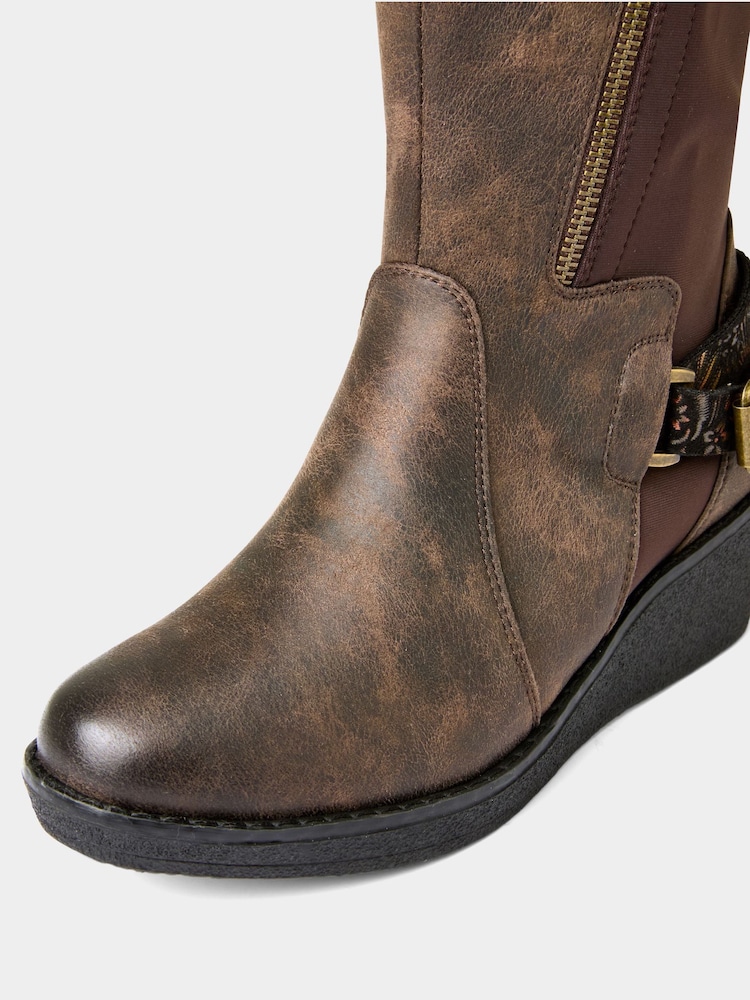 Joe Browns Autumn Wedge Boots - Imagem 6 de 6