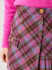 Joe Browns Pink Heritage Check Mini Skirt - Image 3 of 6