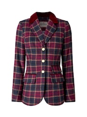 Joe Browns Blue Heritage Check Blazer - Image 7 of 7