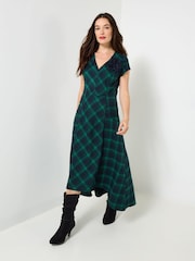 Joe Browns Green High Low Maxi Dress - Image 3 of 5